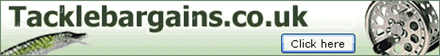 Click here for superb online deals on fishing tackle and bait from Tacklebargains