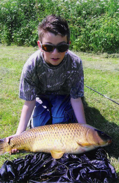 Common Carp from Bake Lakes, Cornwall